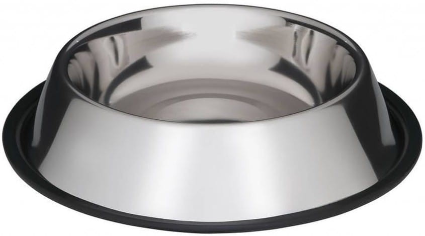 Miska metalowa dla psa na gumie 0,25 l VM-2500.jpg