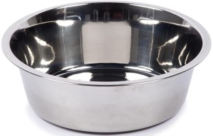 Miska metalowa nierdzewna dla psa tradycyjna 0,7 l