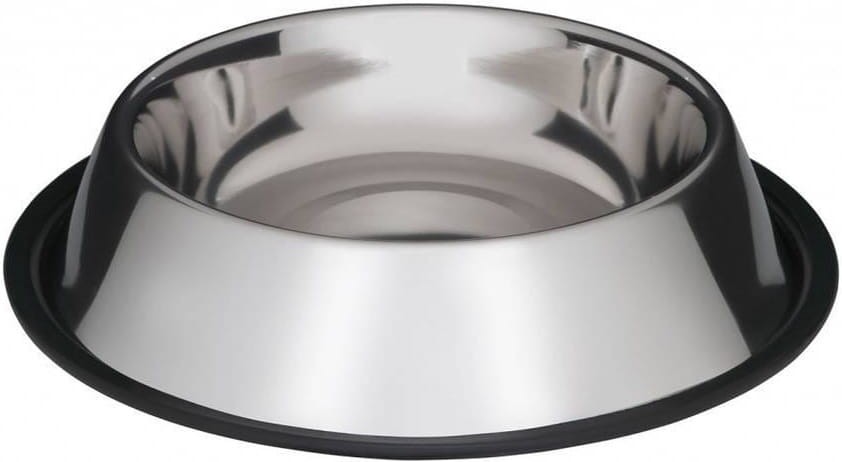 Miska metalowa dla psa na gumie 0,9 l VM-2500.jpg