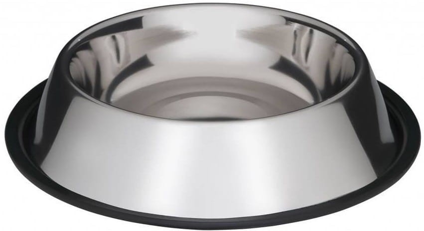 Miska metalowa dla psa na gumie 0,45 l VM-2500.jpg
