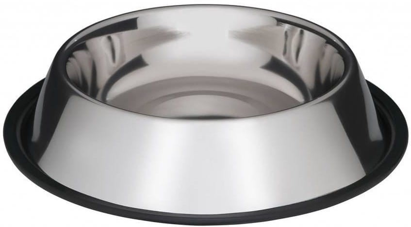 Miska metalowa dla psa na gumie 0,7 l VM-2500.jpg