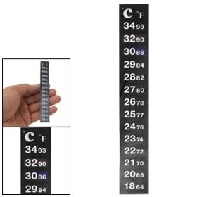 Termometr naklejany do akwarium Jeneca